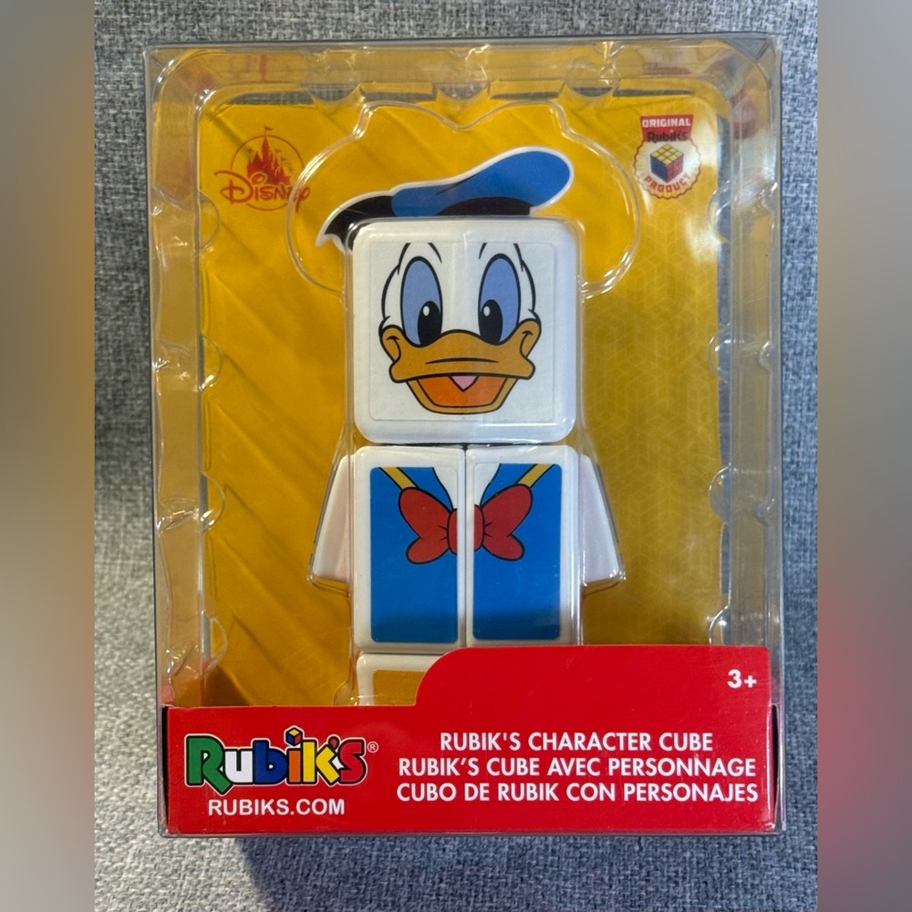 Donald Duck Rubik’s Character Cube Disney Parks Exclusive Puzzle Cube 2022 NIB
